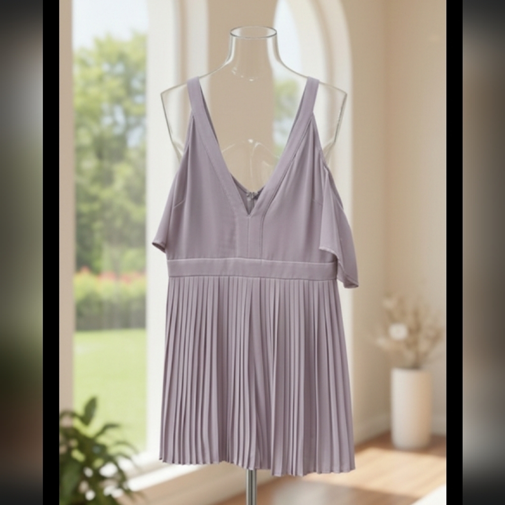 EUC Ark NC Pleated Shirt